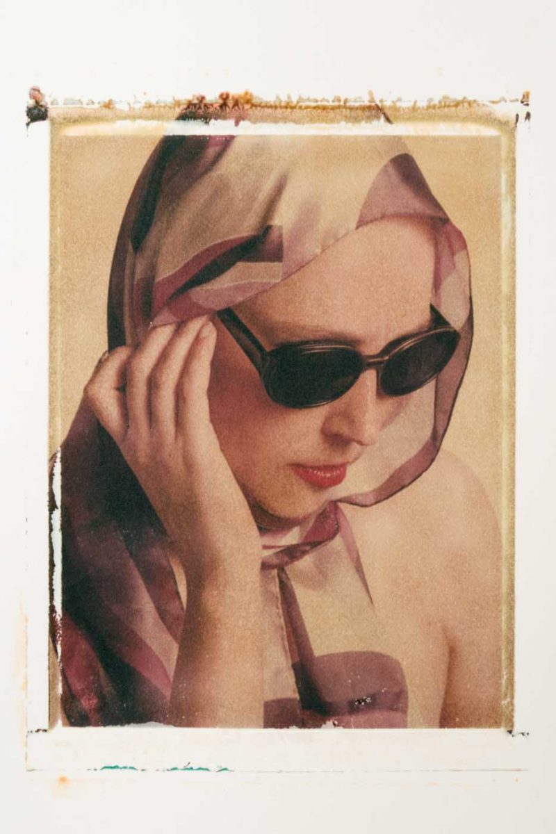 Polaroid Transfer - Chantal