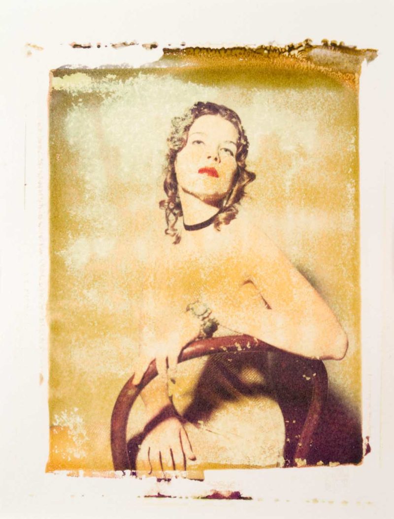 Polaroid Transfer - Annick