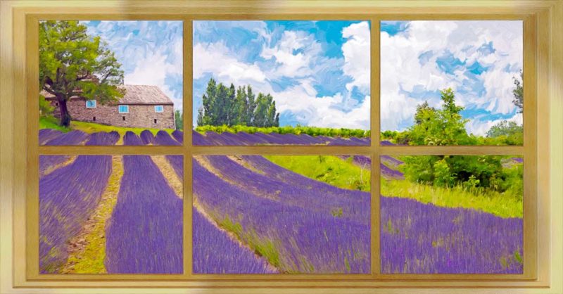 Trompe l'oeil - Provence